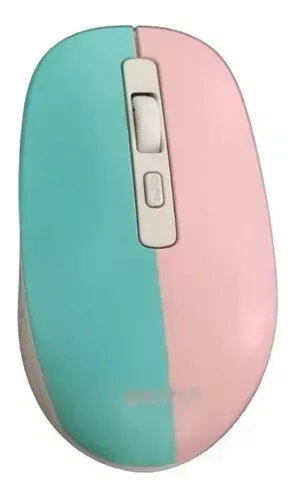 Combo Teclado Mouse Dn-c400 Kit Colores Pastel