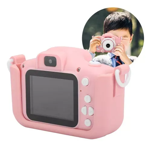 Cámara Digital Fotográfica Videos Hd Para Niños + Micro Sd 32GB