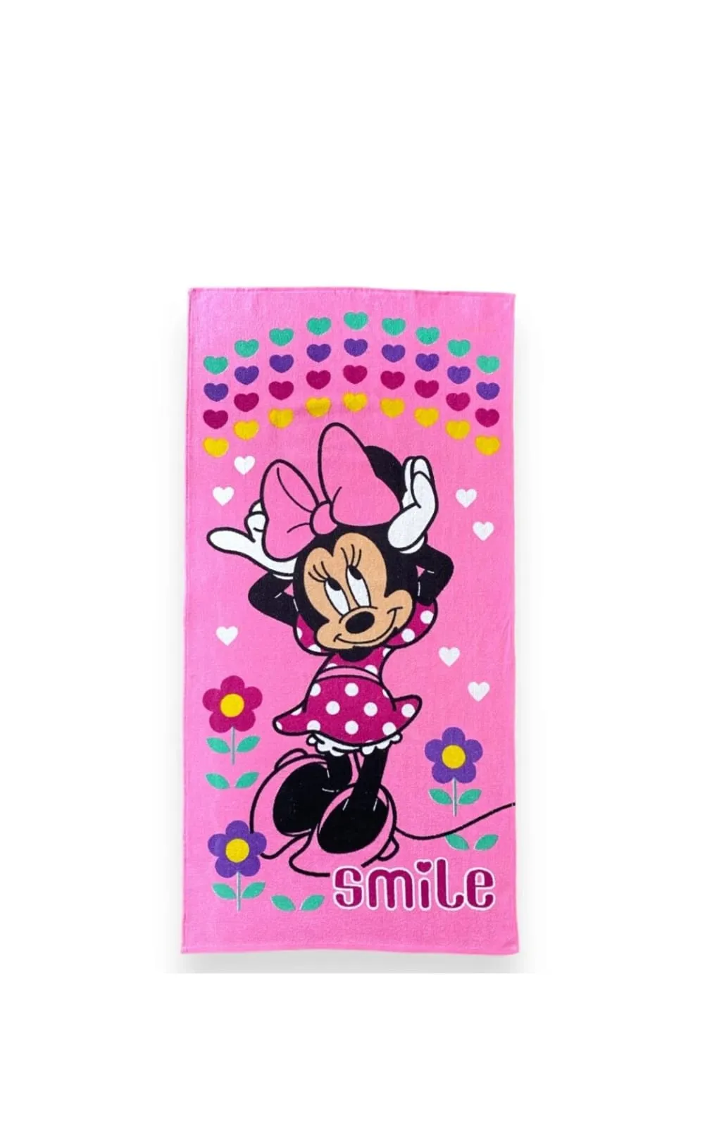 Toalla Baño Niña Minnie