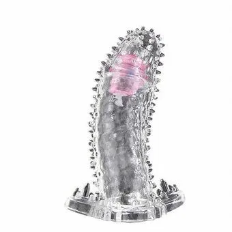 Funda Alargadora de Pene Extender Con Vibrador