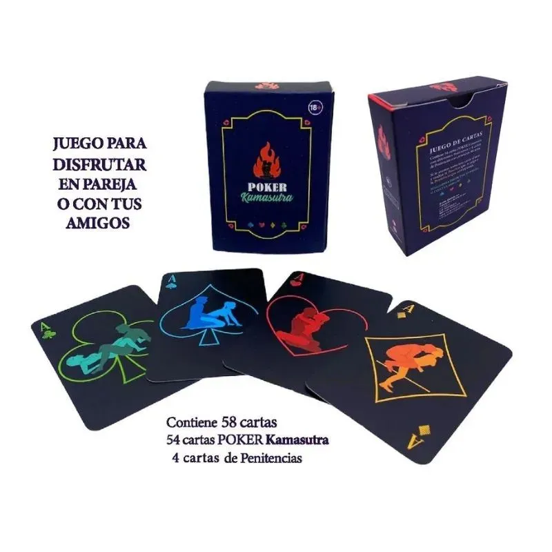 Cartas Kamasutra para Parejas Heterosexuales