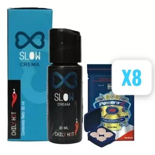 Kit Retardante 30ml + Powers'x Potenciador X8 sobres 