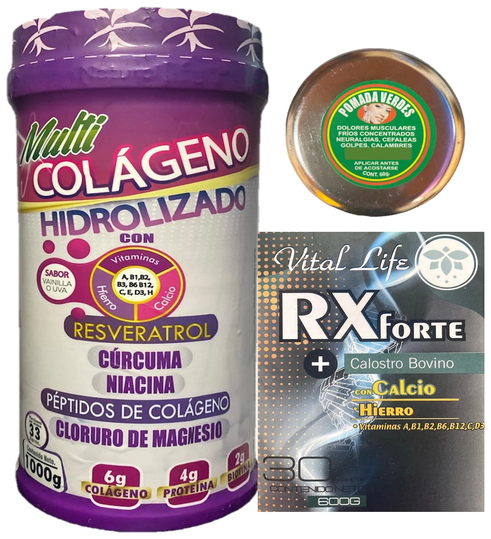 Colágeno Hidrolizado + Vitaminas Renueva Tu Cuerpo 