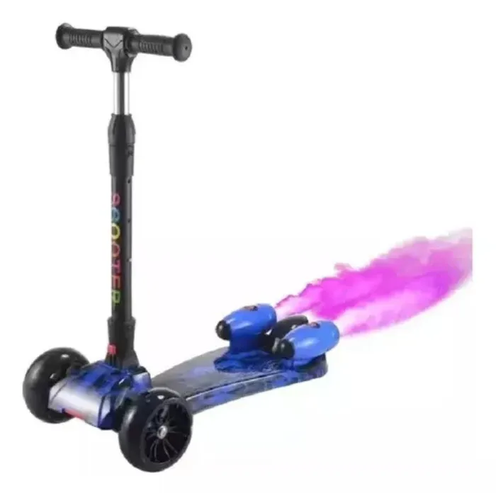 Patineta Humo Scooter Niños Bluetooth Música Luces Recargable