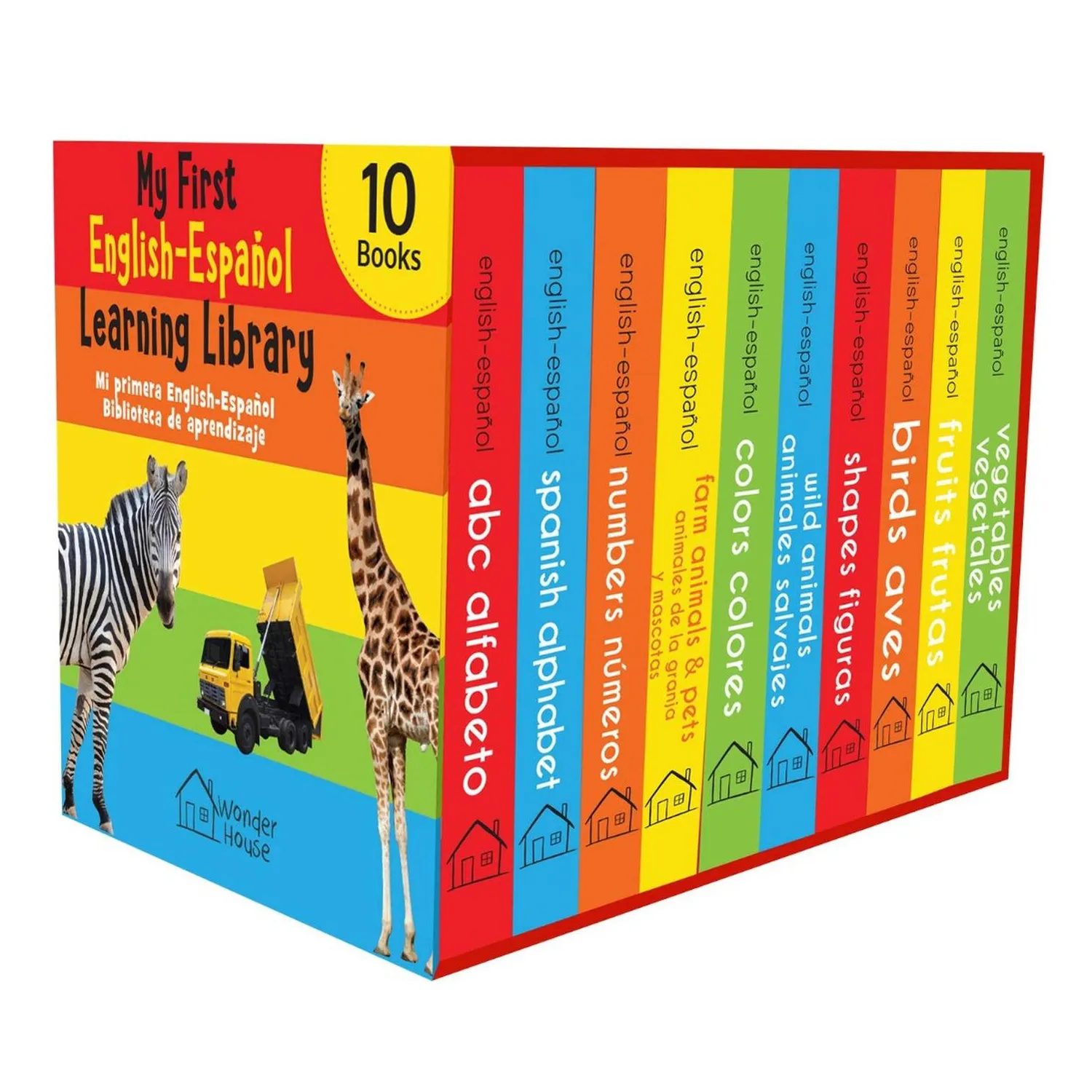 My First English - Español. Learning Library. 10 Books