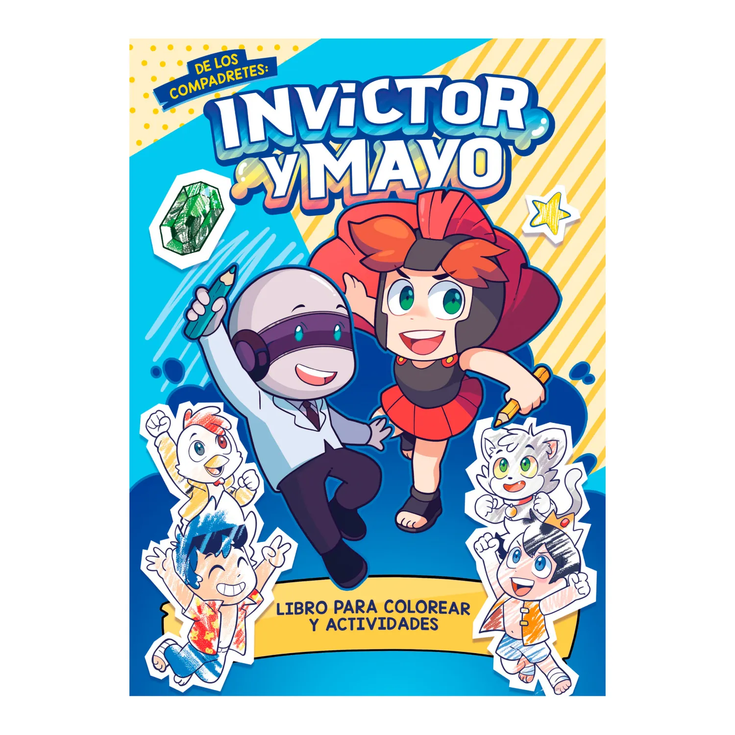 Invictor Y Mayo Libro Para Colorear Y Actividades