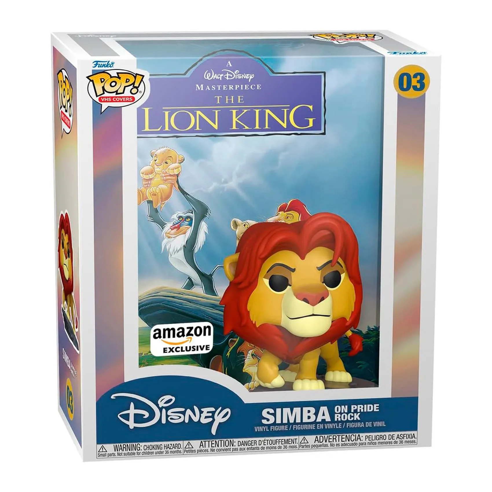 Funko Vhs Covers. Disney. Simba On Pride Rock # 03