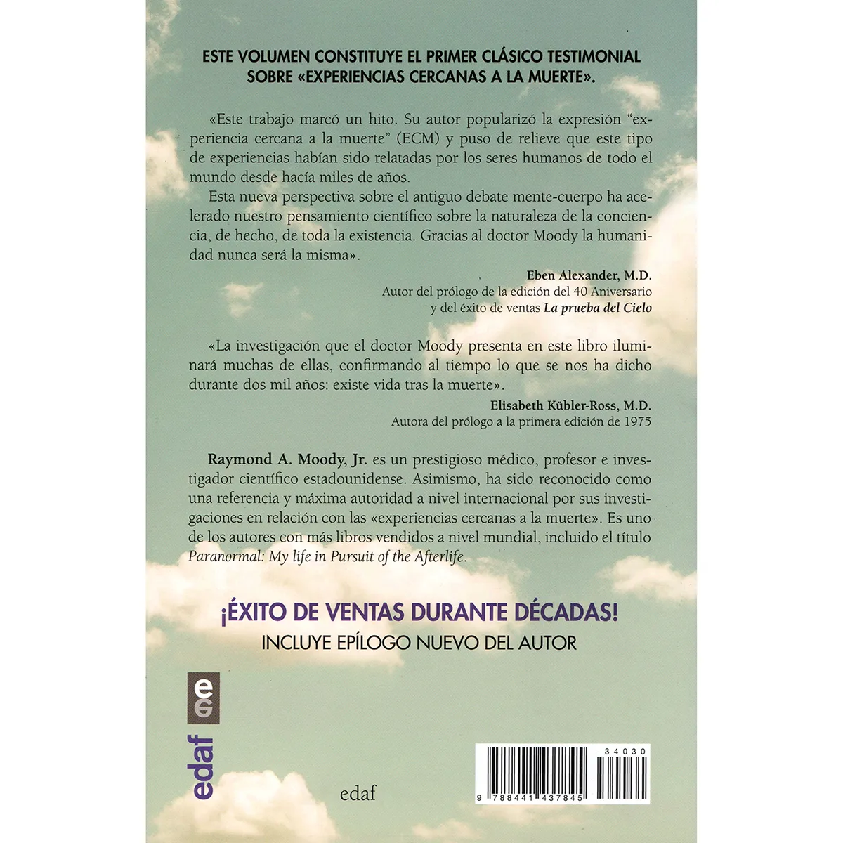 Vida Después De La Vida. Raymond A. Moody