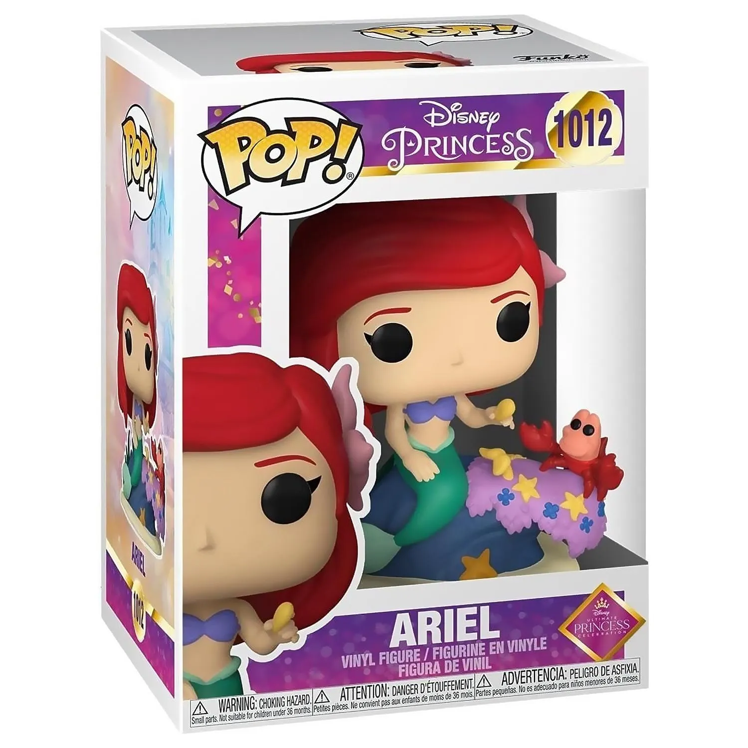 Funko Pop. Disney Princess. Ariel # 1012