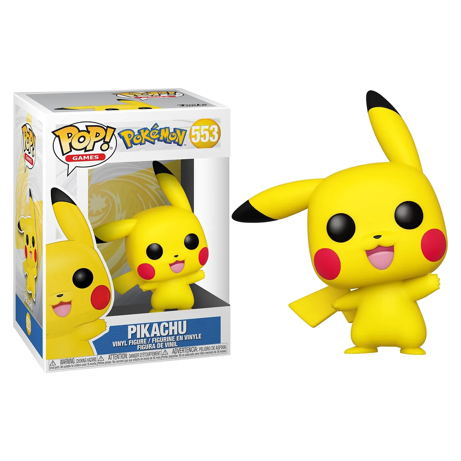 Funko Pop. Pokémon. Pikachu # 553