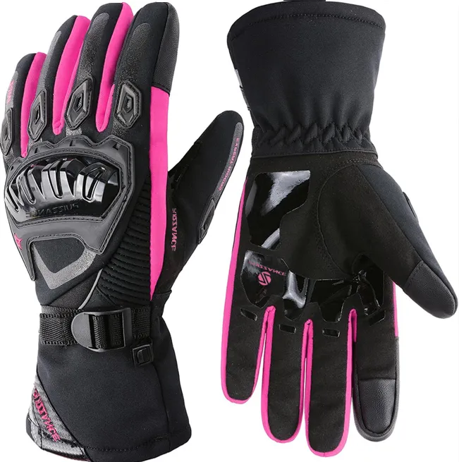 Guantes Impermeable 100% Puizzance Caña Rosado  