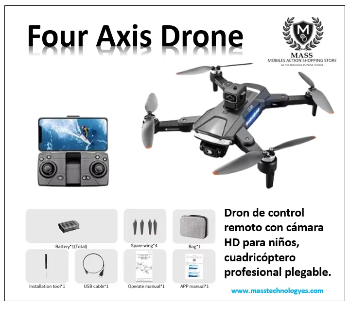 Dron Four Axis Cam