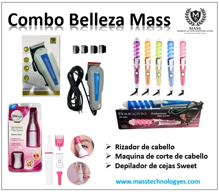 Combo - Rizadora de Cabello 