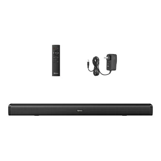 Barra De Sonido Para Tv 300w Bluetooth Steren Color Negro