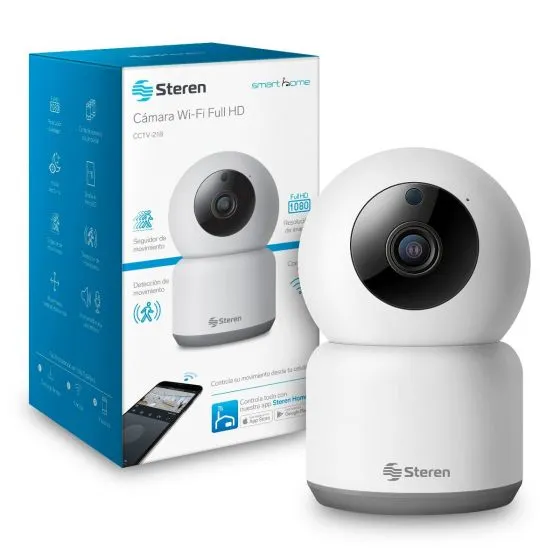 Cámara De Seguridad Steren Cctv-218 Smart Home Visión Nocturna Blanco