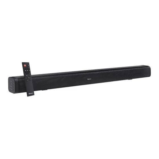 Barra De Sonido Para Tv 300w Bluetooth Steren Color Negro