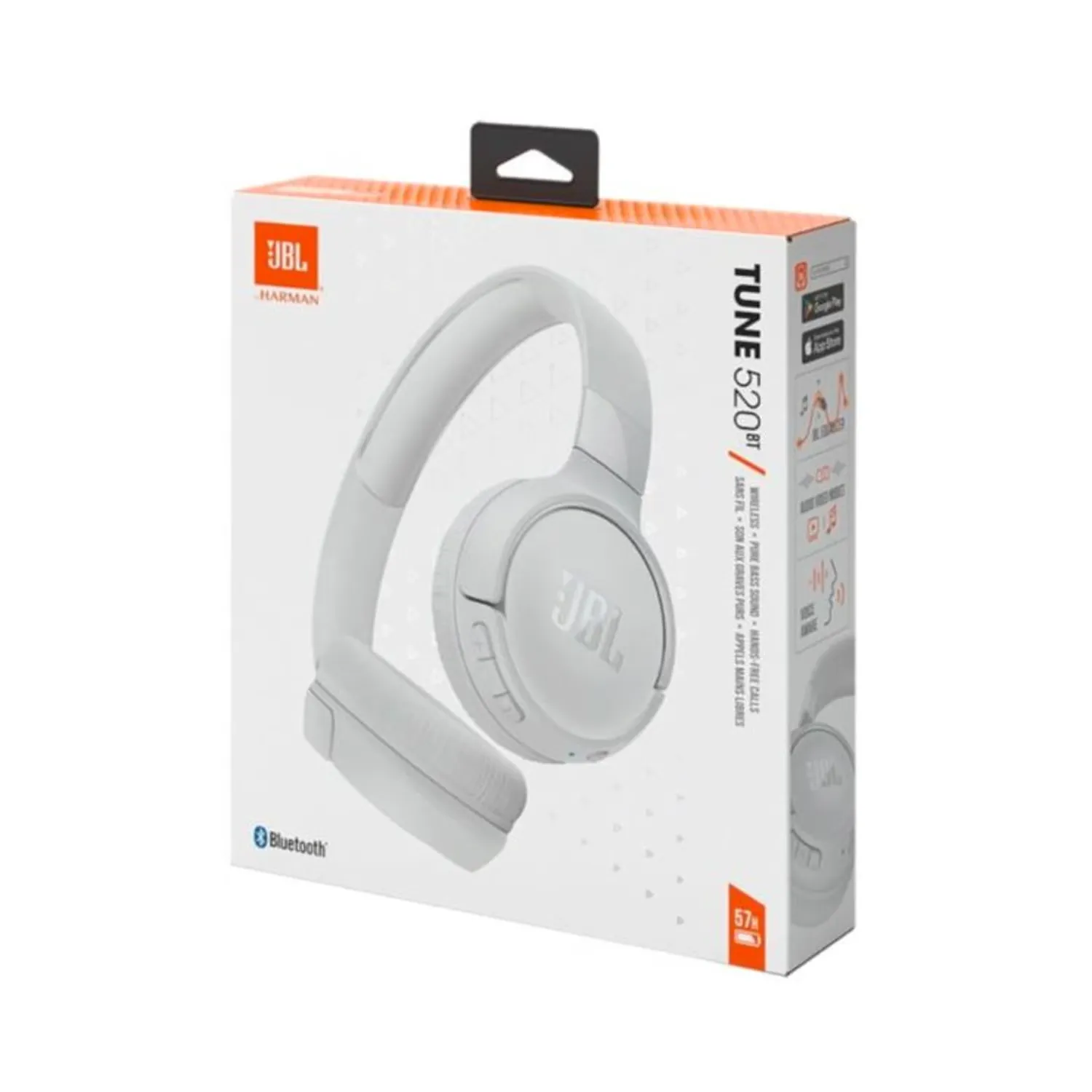 Diadema JBL TUNE 520 Bluetooth Blanca / Original