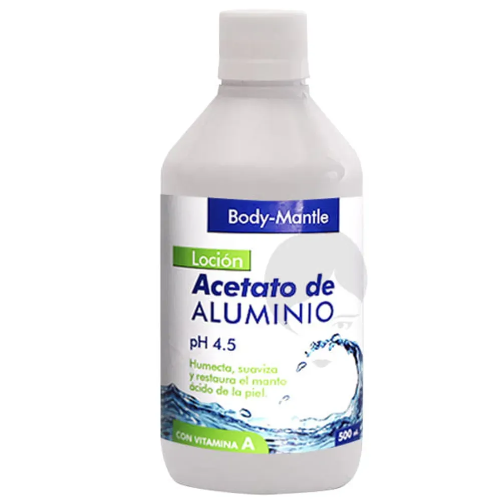 Acetato De Aluminio 120Ml Loción Body Matlle  