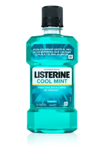 Enjuague Bucal Listerine Cool Mint 180Ml 