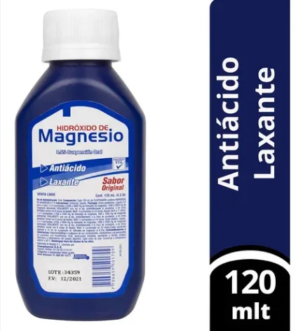 Leche De Magnesio Hidróxido De Magnesio  120Ml Coaspharma 