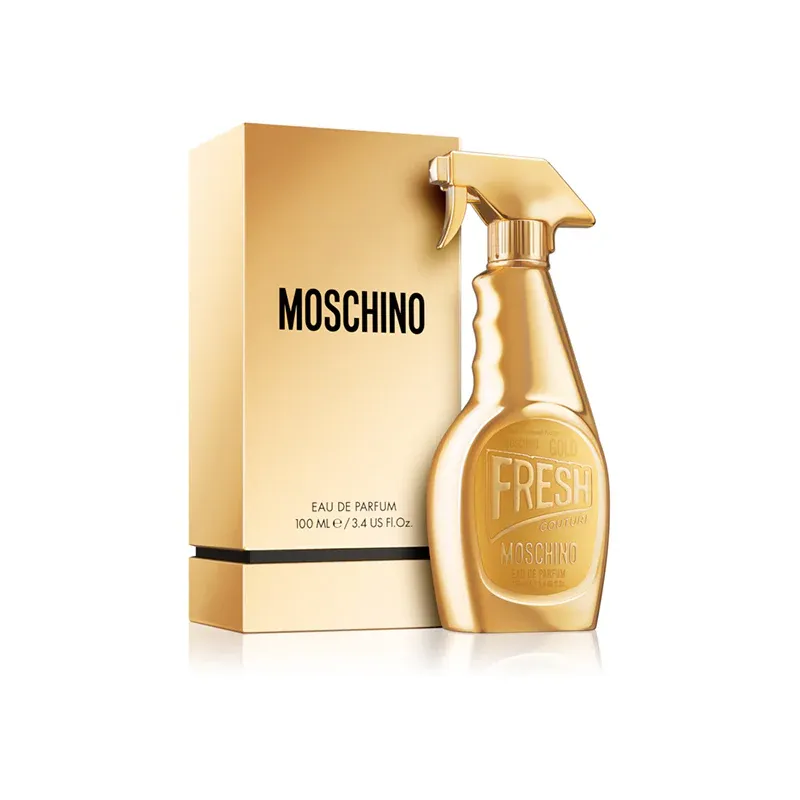 Gold Fresh Couture Moschino