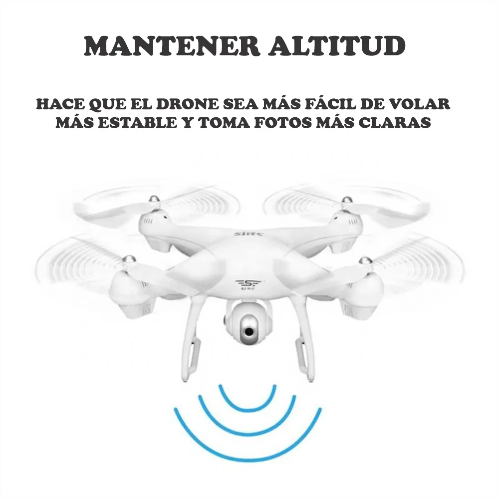 Drone Profesional Sjrc S70w 1080p Gps Sígueme Auto Retorno