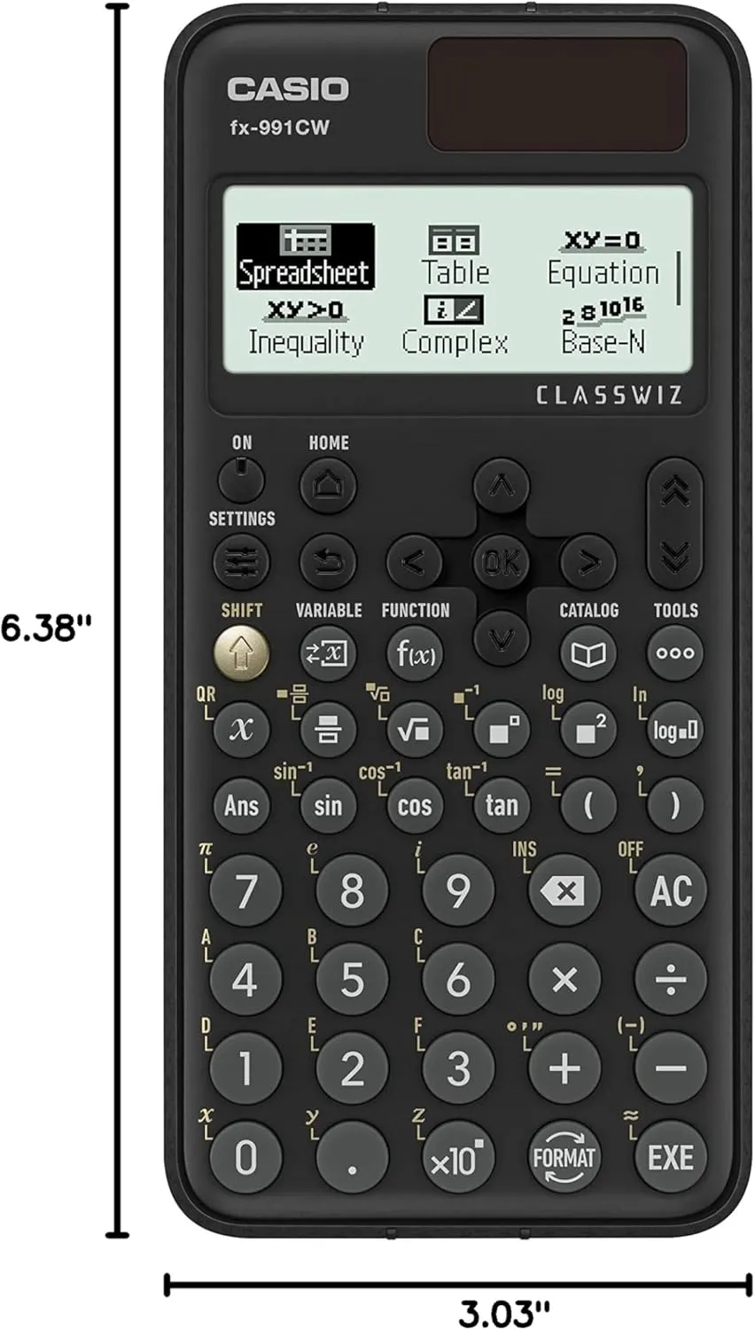 Calculadora Científica Casio Fx- 991 La Cw 550 Funciones.