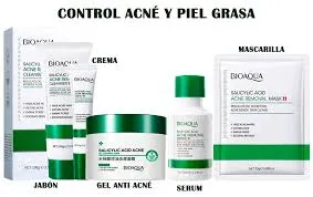 Kit Anti-Acné Con Acido Salicílico Bioaqua