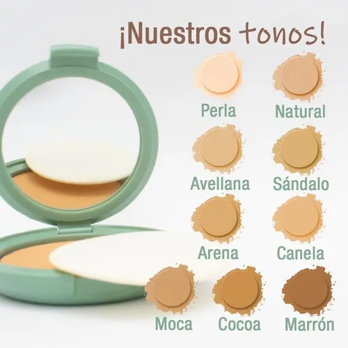 Ana Maria Polvo Facial Compacto Avellana 15g 