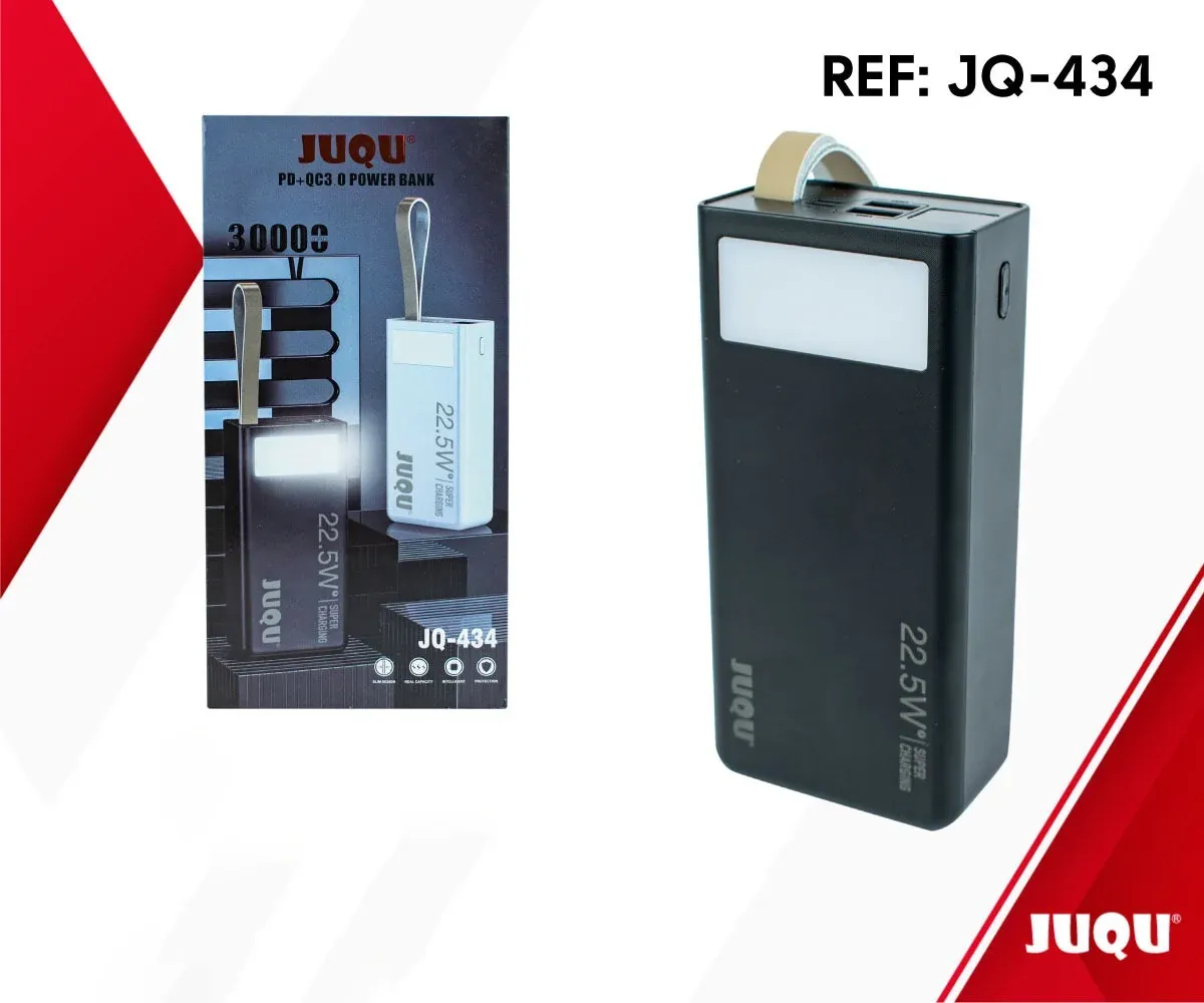 Power Bank Juqu 30.000 MAh Jq-434