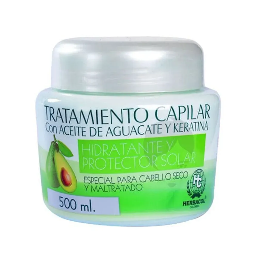 Tratamiento Con Aceite De Aguacate 500Ml Herbacol