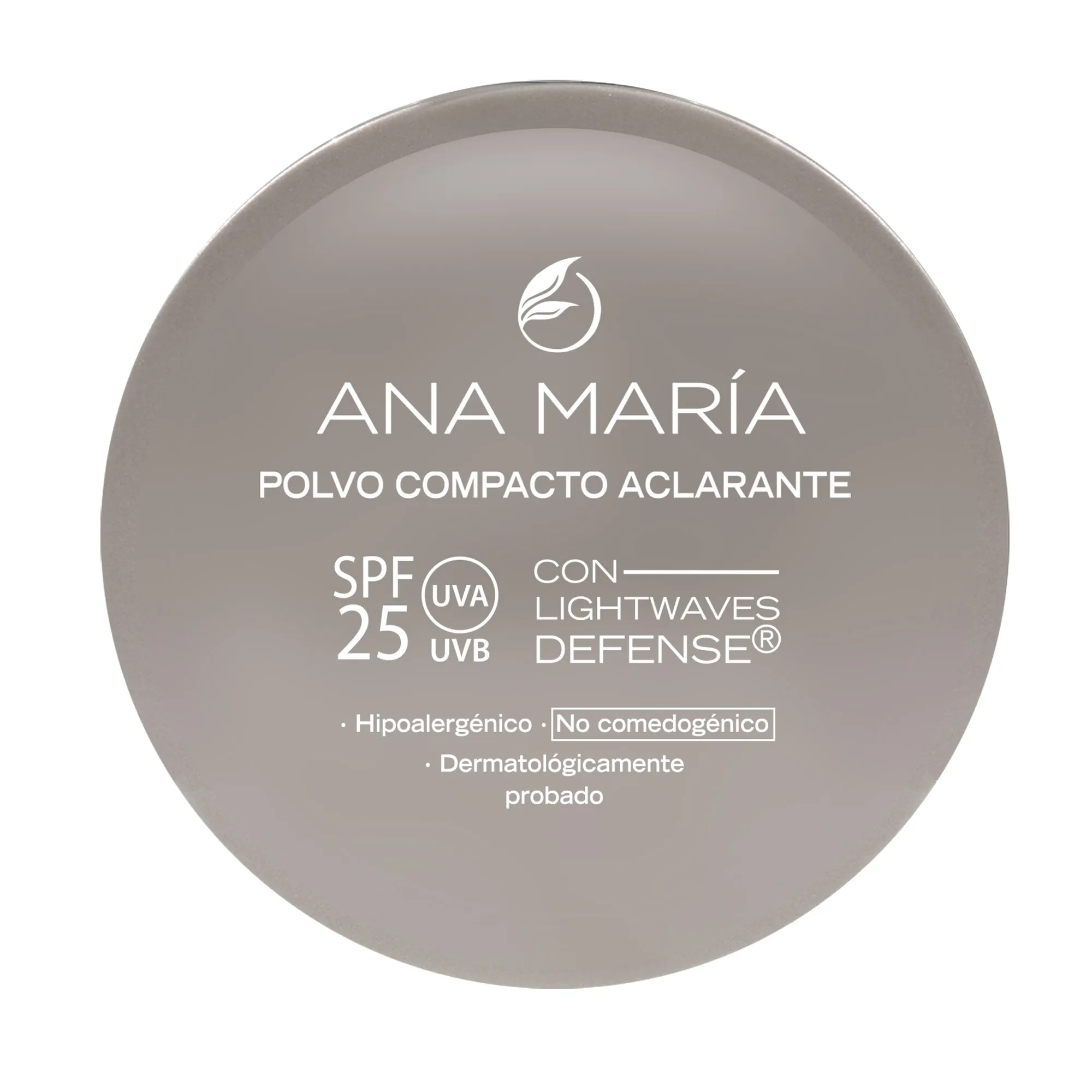 Ana Maria Polvo Facial Compacto Aclarante Y Humectante Sandalo 