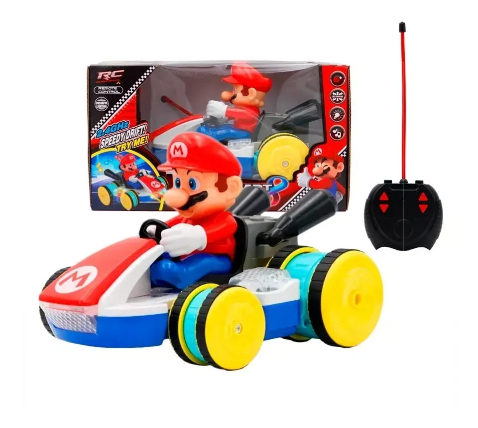 Juego Control Remoto Mario Cars 