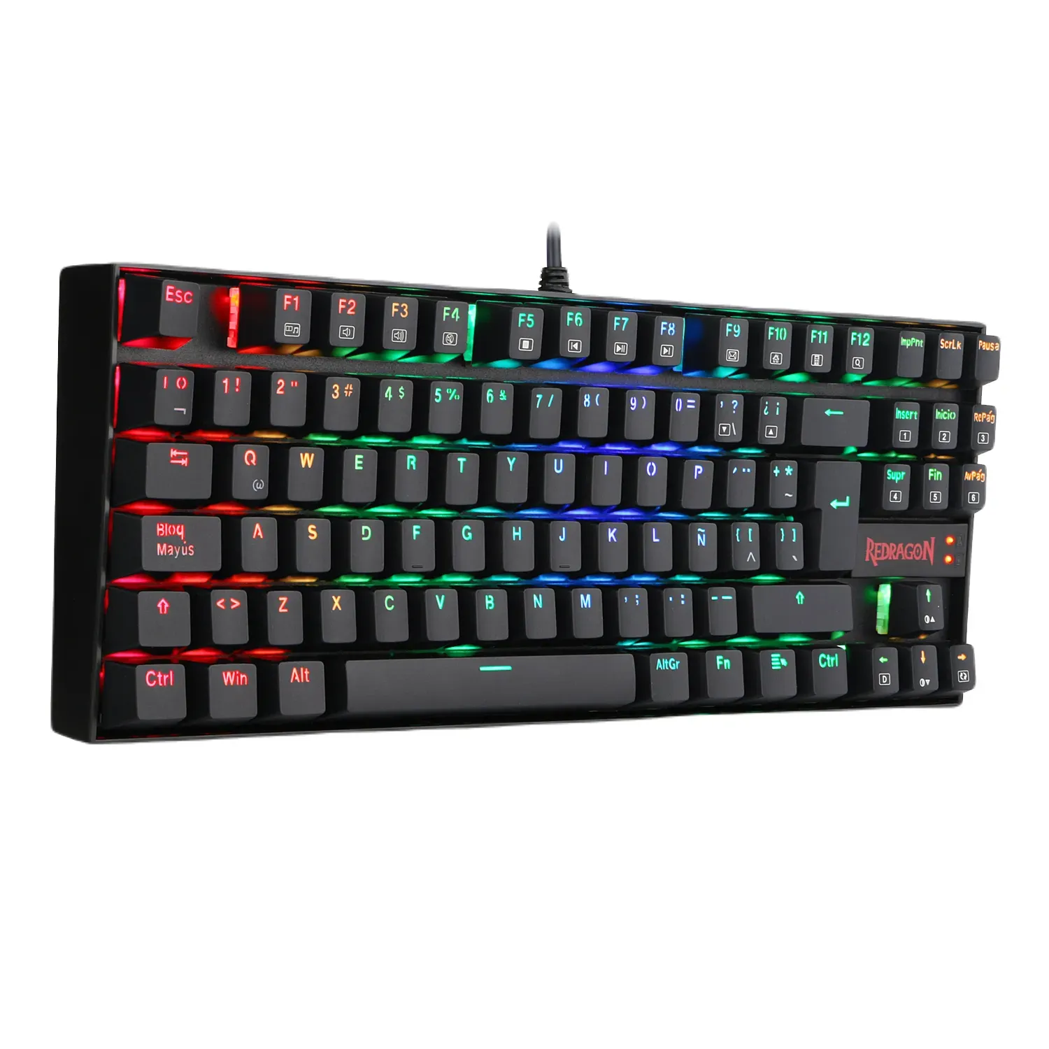 Teclado Mecanico Gaming K552rgb-Sp Kumara Rgb Red Switch