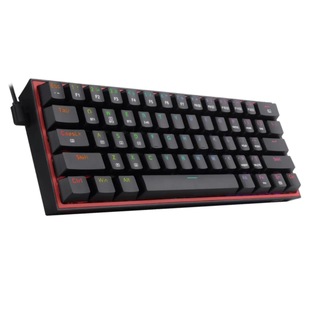 Teclado Gamer Redragon Fizz Pro K616-Rgb Color Negro