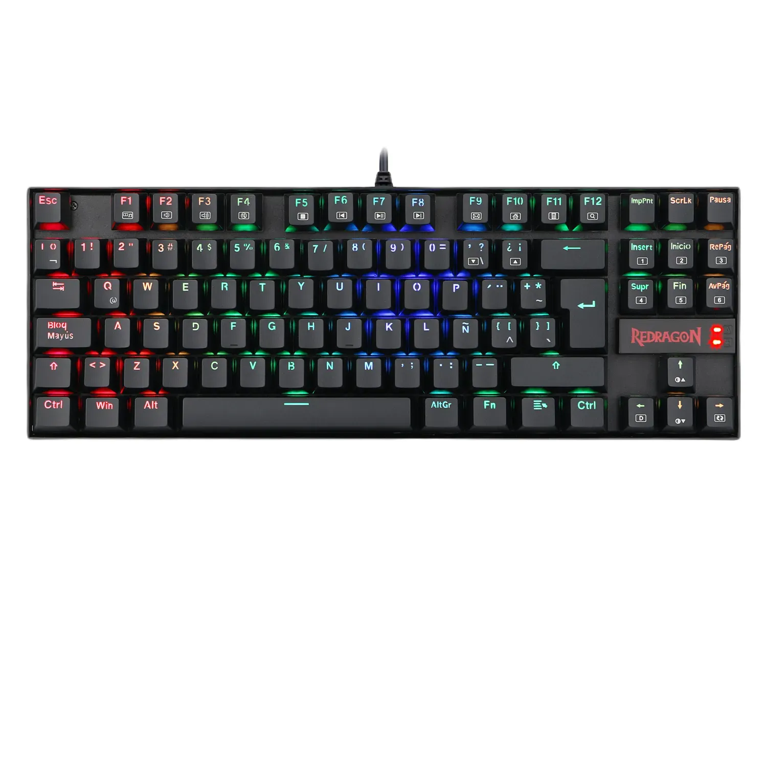 Teclado Mecanico Gaming K552rgb-Sp Kumara Rgb Red Switch