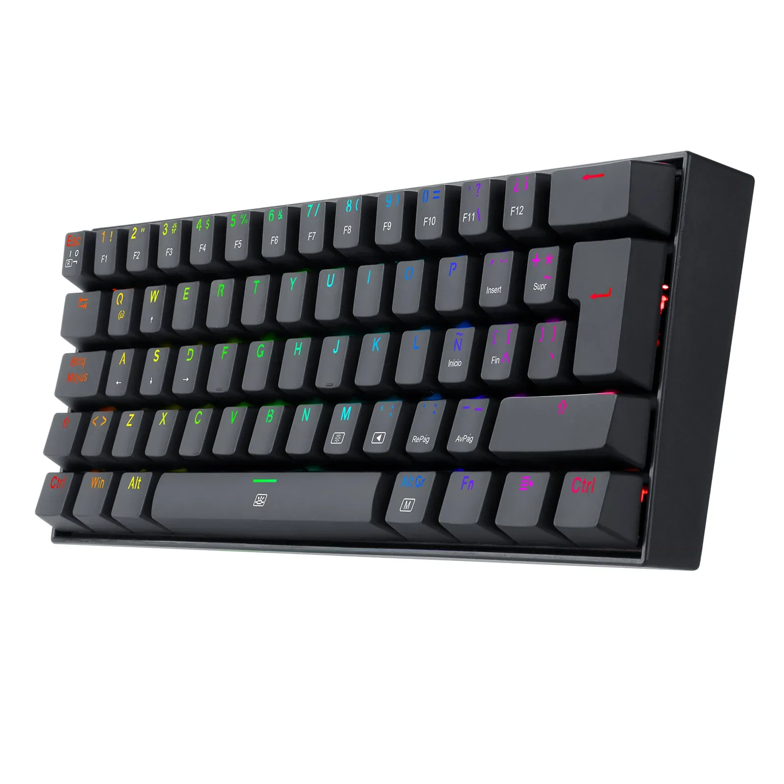 Teclado Gamer Redragon Dragonborn K630rgb Brown Mecanico