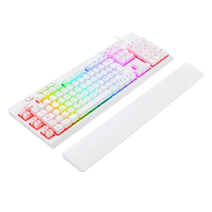 Teclado Redragon Shiva White K512w-Rgb, Membrana Keyboard