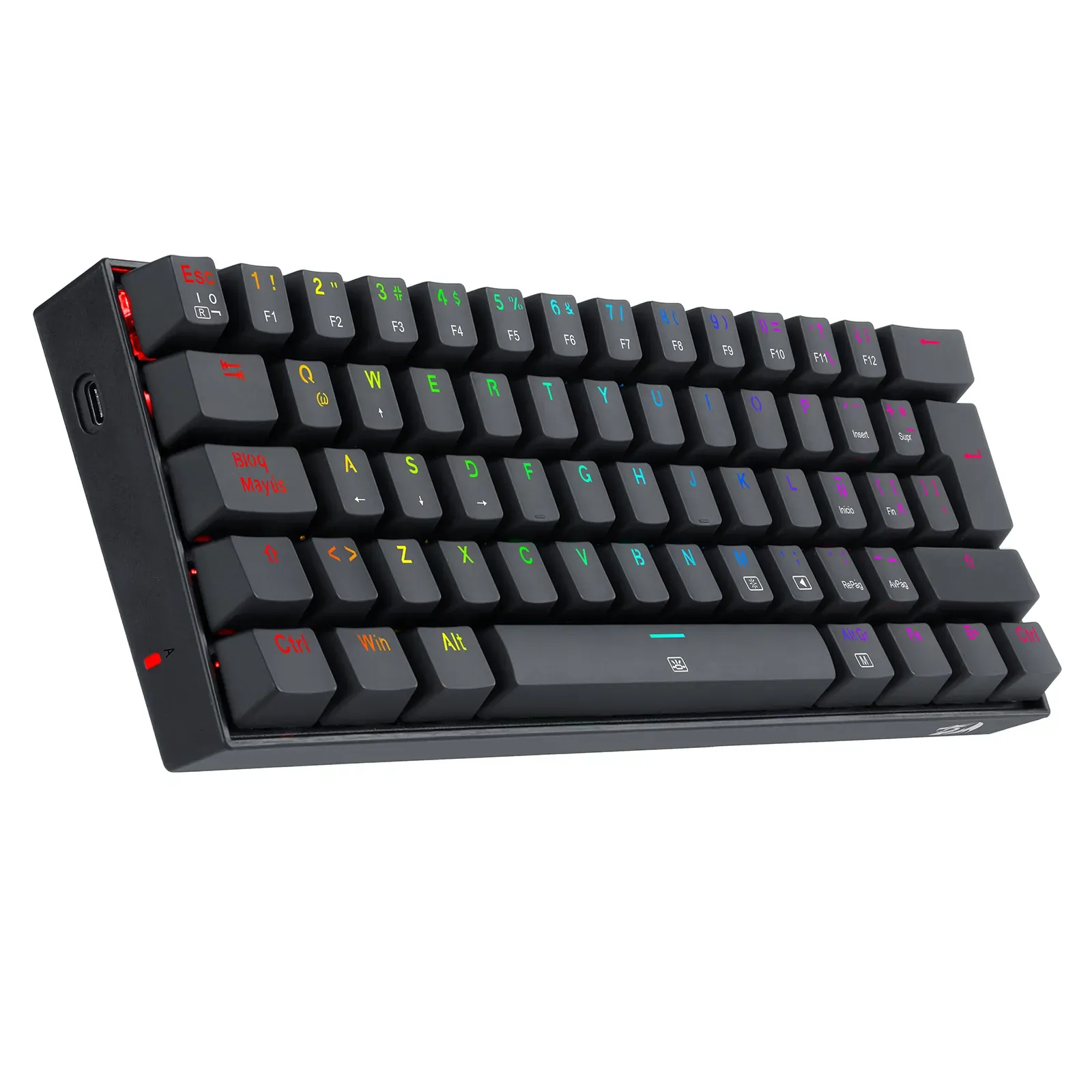 Teclado Gamer Redragon Dragonborn K630rgb Brown Mecanico