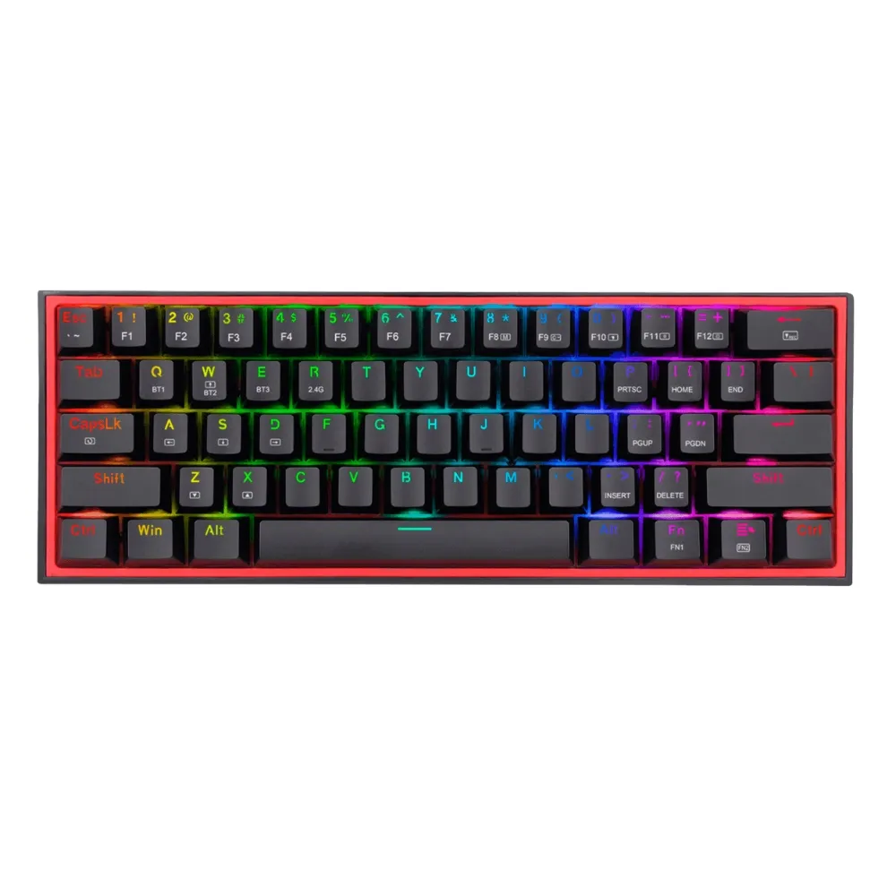 Teclado Gamer Redragon Fizz Pro K616-Rgb Color Negro