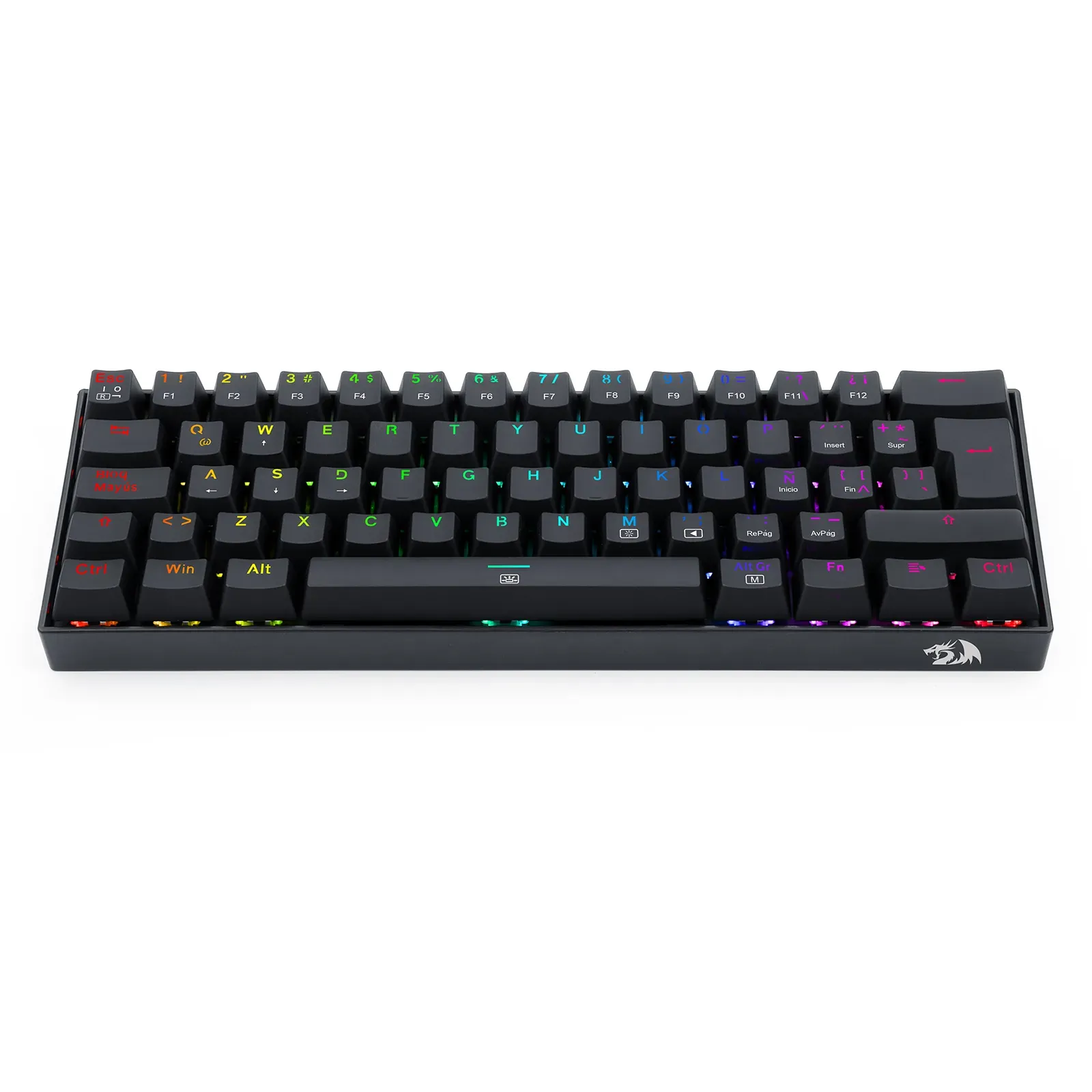 Teclado Gamer Redragon Dragonborn K630rgb Brown Mecanico