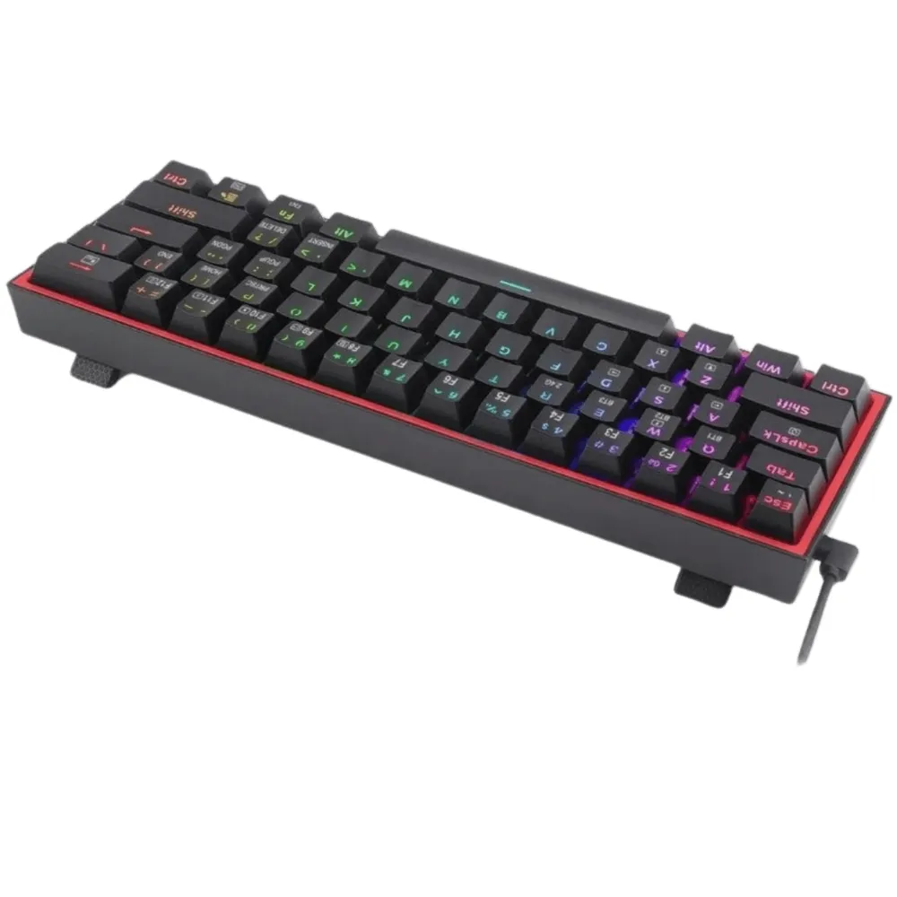 Teclado Gamer Redragon Fizz Pro K616-Rgb Color Negro