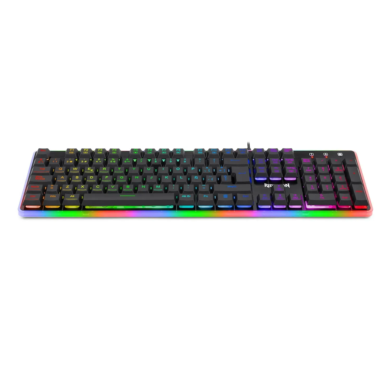 Teclado Dyaus 2 De Membrana K509rgb /Sp