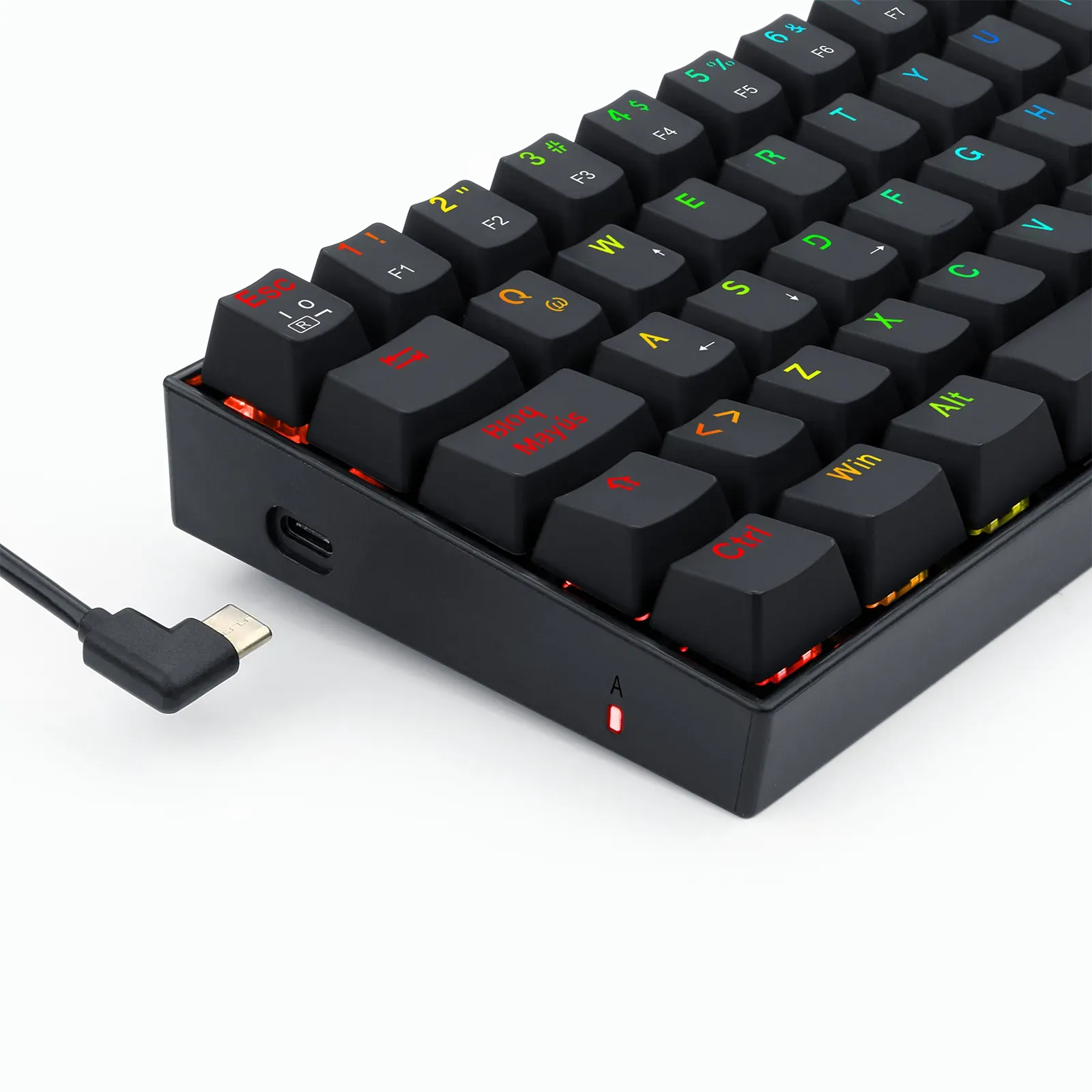 Teclado Gamer Redragon Dragonborn K630rgb Brown Mecanico