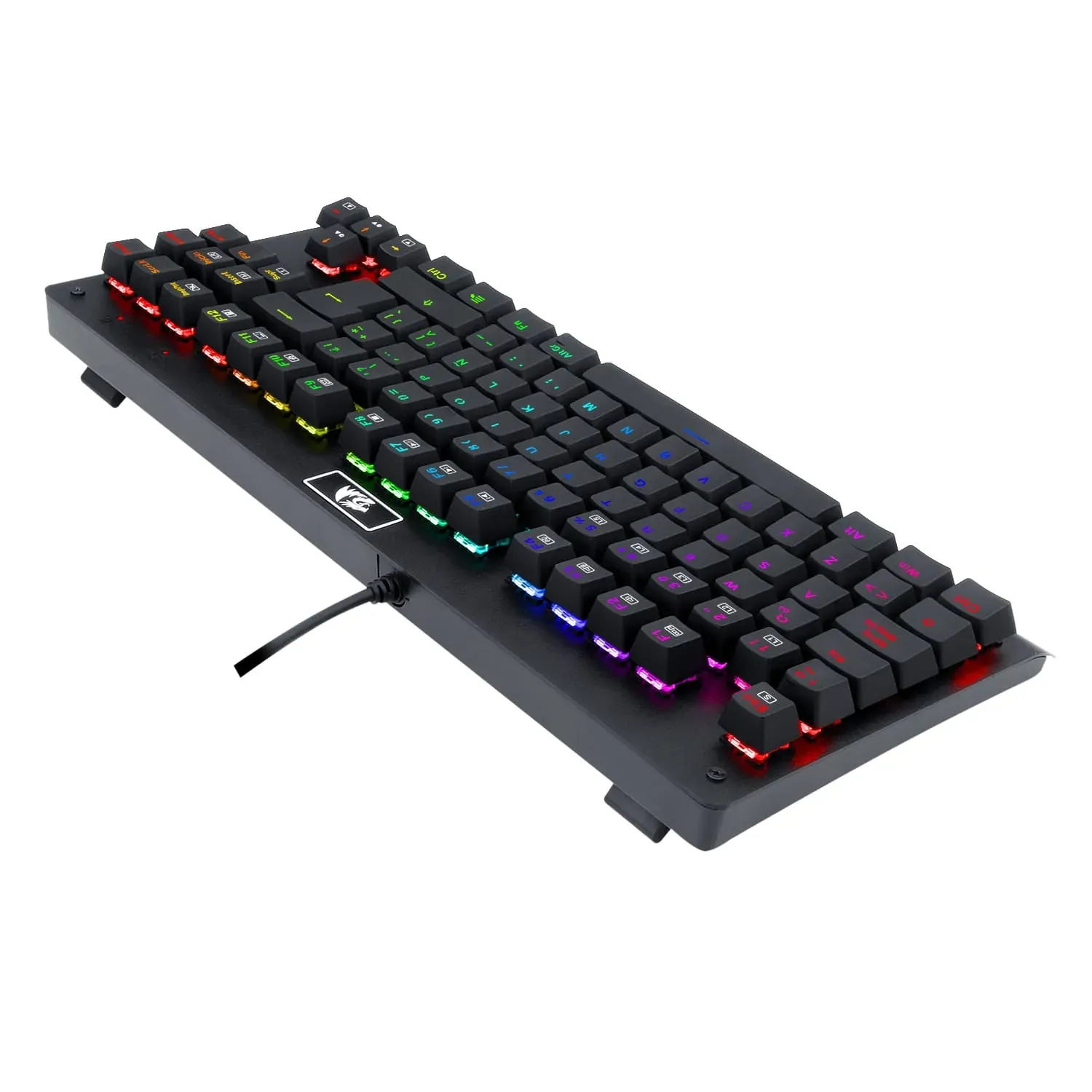 Teclado Gamer Redragon K568rgb-Sp Dark Avenger Mecanico