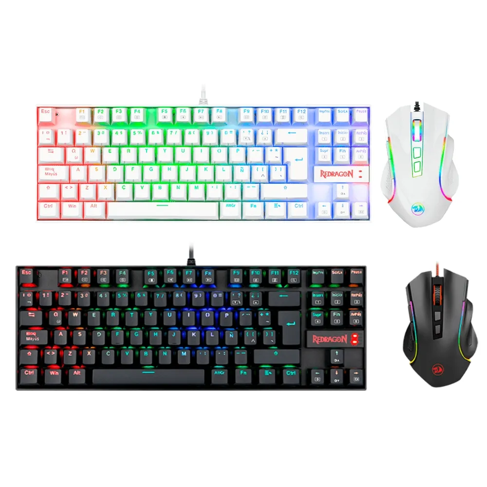 Combo Redragon Teclado/Mouse K552-Rgb