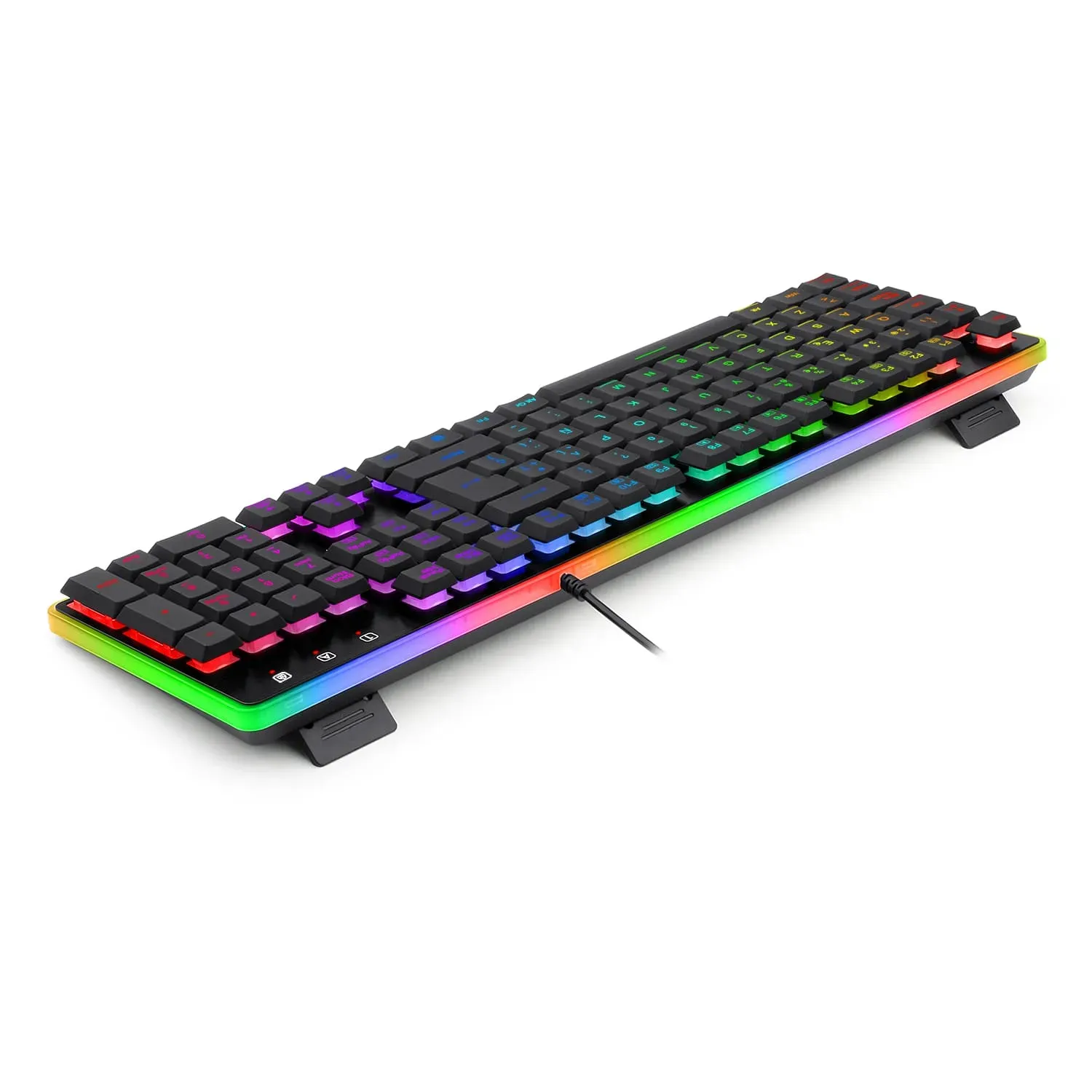 Teclado Dyaus 2 De Membrana K509rgb /Sp