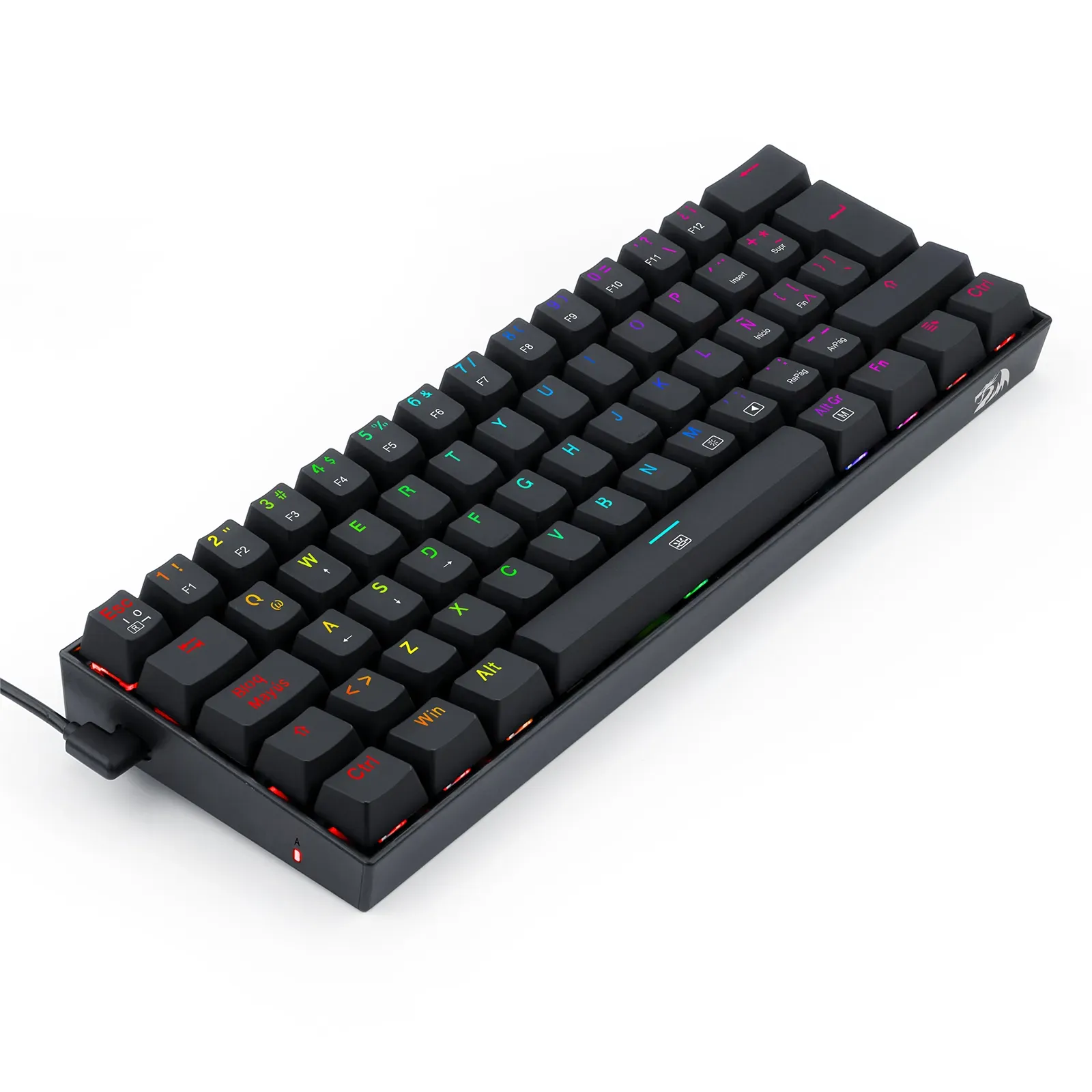 Teclado Gamer Redragon Dragonborn K630rgb Brown Mecanico