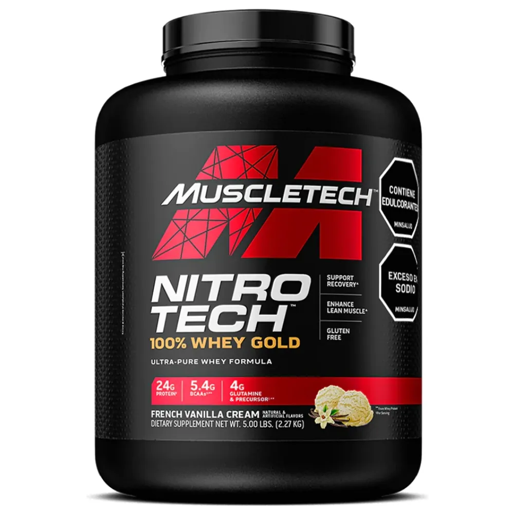 Nitro Tech Whey Gold 5 Libras