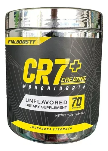 Cr7  Creatina Monohidratada 70 Servicios